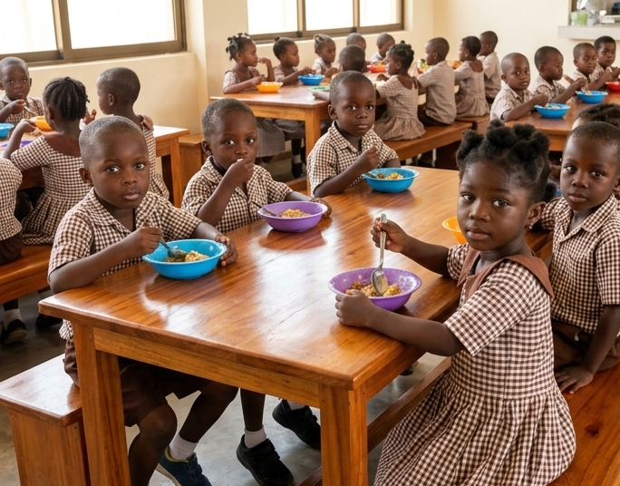 Students in Gomoa West